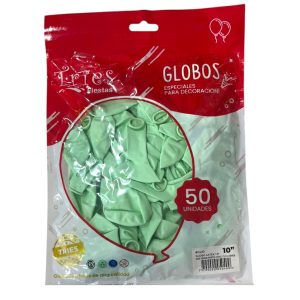 Globo liso x 50 10"- tries - Imagen 7