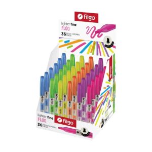 Resaltador FILGO Fluo Caja X36