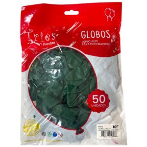 Globo liso x 50 10"- tries - Imagen 4