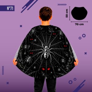 Capa infantil CT Araña x 1