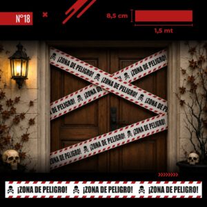 Cinta decorativa CT Zona de peligro x 1