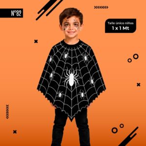 Disfraz infantil tunica Araña x 1 - Imagen 1