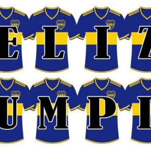 Banderin Camiseta Boca X1