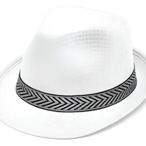 Sombrero Bahiano Blanco/Negro x1 - Imagen 3