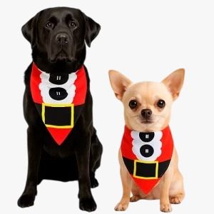 Pañuelo para mascota Santa x 1