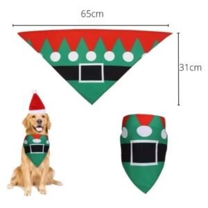 Pañuelo para mascota Elfo x 1